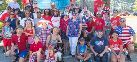 At the July 4th Parade in Clarksville, MD