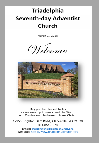 Church Bulletins